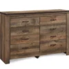 Trinell 6-Drawer Dresser 2 Trinell 6-Drawer Dresser -Home Furniture 810337767