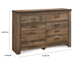 Trinell 6-Drawer Dresser -Home Furniture 810337767 9