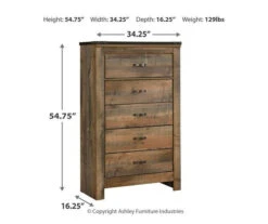 Trinell 5-Drawer Chest 22 Trinell 5-Drawer Chest -Home Furniture 810337768 8