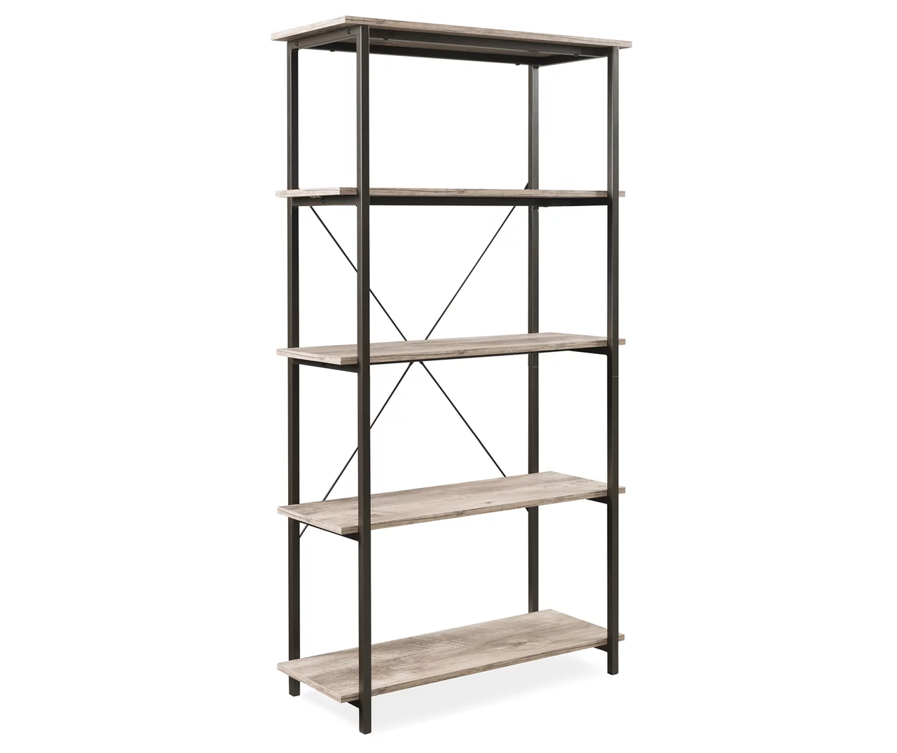 Real Living Rustic 5-Shelf Bookcase 3 Real Living Rustic 5-Shelf Bookcase