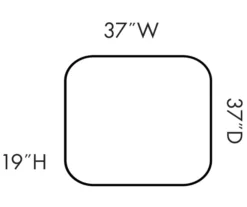 Fallston Slate Ottoman -Home Furniture 810348751 5