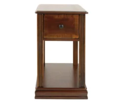 Breegin Brown End Table With Removable Tray -Home Furniture 810363185 8