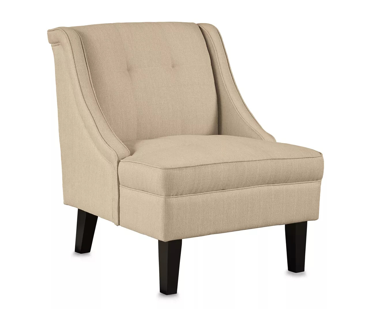 Clarinda Cream Accent Chair 4 Clarinda Cream Accent Chair - Image 2