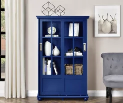 Ameriwood Glass Door 4-Shelf Bookcases -Home Furniture 810369291