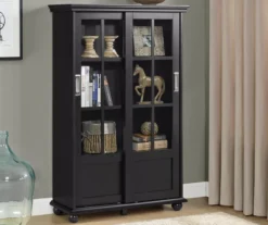 Ameriwood Glass Door 4-Shelf Bookcases -Home Furniture 810369311