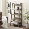 Margo Gray 5-Shelf Ladder Bookcase 1 Margo Gray 5-Shelf Ladder Bookcase -Home Furniture 810386286 B0
