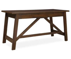 Baldridge Brown Desk -Home Furniture 810389272 3