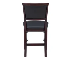 Brown Classic Open Back Folding Chairs, 2-Pack -Home Furniture 810389460 A2 2