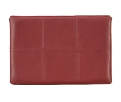 30" Brooke Red Saddle Barstool -Home Furniture 810389513 8