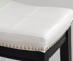 Brooke 24" Saddle Counter Stool -Home Furniture 810389522 A8 9