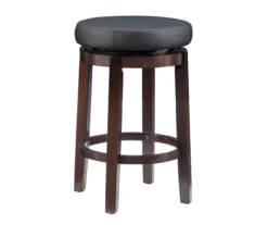 24" Clea Black Counter Stool -Home Furniture 810389528 1 1 1