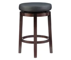 24" Clea Black Counter Stool -Home Furniture 810389528 4
