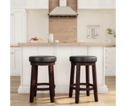 24" Clea Black Counter Stool -Home Furniture 810389528 B0 4