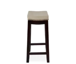 Clay Walnut Saddle Style Bar/ Counter Stools 11 Clay Walnut Saddle Style Bar/ Counter Stools -Home Furniture 810389541 2