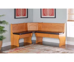 Brown PVC Cushion Set For Breakfast Nook -Home Furniture 810389545 B0 3