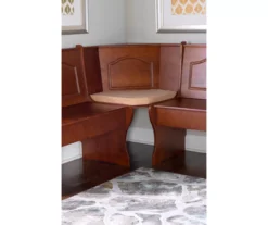 Beige Microfiber Cushion Set For Breakfast Nook -Home Furniture 810389546 A8 12