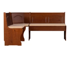 Beige Microfiber Cushion Set For Breakfast Nook -Home Furniture 810389546 A8 6