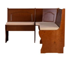 Beige Microfiber Cushion Set For Breakfast Nook -Home Furniture 810389546 A8 7