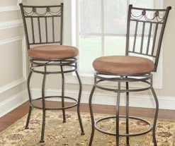 Swag Swivel Bar/ Counter Stools -Home Furniture 810389560 4 1