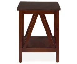 Rockford Antique Tobacco End Table -Home Furniture 810389562 3