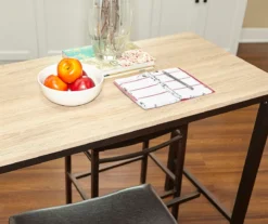 Max Brown & Blonde 3-Piece Pub Table Set 8 Max Brown & Blonde 3-Piece Pub Table Set -Home Furniture 810389575 3