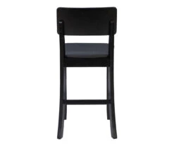 24" Black Contemporary Counter Stool 24 24" Black Contemporary Counter Stool -Home Furniture 810389596 A0 5