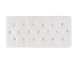 Marie Platinum Padded Glam Acrylic Bench -Home Furniture 810389624 A4