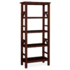 Rockford Antique Tobacco 4-Shelf Bookcase -Home Furniture 810389675 1