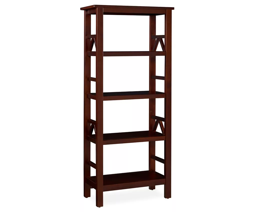 Rockford Antique Tobacco 4-Shelf Bookcase 3 Rockford Antique Tobacco 4-Shelf Bookcase
