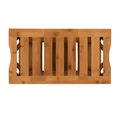 18" Pierce Bamboo Bathroom Stool 25 18" Pierce Bamboo Bathroom Stool -Home Furniture 810389685 5