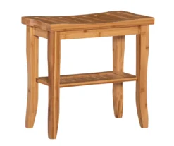 18" Pierce Bamboo Bathroom Stool 18 18" Pierce Bamboo Bathroom Stool -Home Furniture 810389685 A0 1