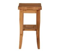 18" Pierce Bamboo Bathroom Stool 17 18" Pierce Bamboo Bathroom Stool -Home Furniture 810389685 A1