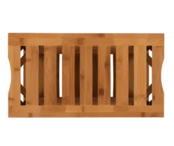 18" Pierce Bamboo Bathroom Stool 24 18" Pierce Bamboo Bathroom Stool -Home Furniture 810389685 A4