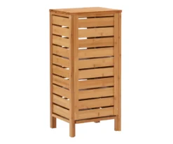 Pierce Bamboo Single Door Floor Cabinet -Home Furniture 810389686 A2 2
