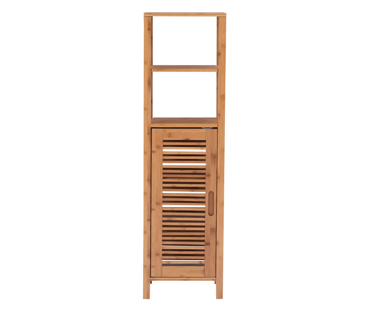 Pierce Bamboo 5-Shelf Mid Cabinet 12 Pierce Bamboo 5-Shelf Mid Cabinet - Image 10