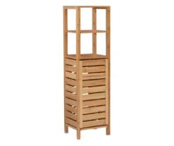 Pierce Bamboo 5-Shelf Mid Cabinet 16 Pierce Bamboo 5-Shelf Mid Cabinet -Home Furniture 810389690 A2 1