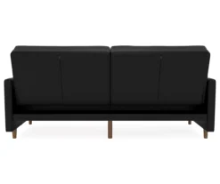 Ameriwood Avianna Faux Leather Coil Futon 39 Ameriwood Avianna Faux Leather Coil Futon -Home Furniture 810405140 11