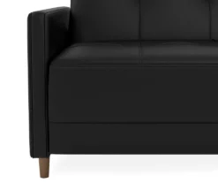 Ameriwood Avianna Faux Leather Coil Futon 41 Ameriwood Avianna Faux Leather Coil Futon -Home Furniture 810405140 13