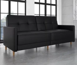 Ameriwood Avianna Faux Leather Coil Futon 26 Ameriwood Avianna Faux Leather Coil Futon -Home Furniture 810405140 2