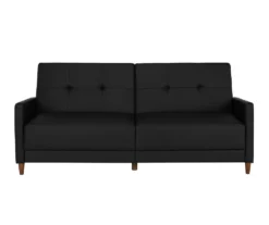 Ameriwood Avianna Faux Leather Coil Futon 27 Ameriwood Avianna Faux Leather Coil Futon -Home Furniture 810405140 3 1
