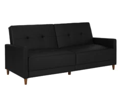 Ameriwood Avianna Faux Leather Coil Futon 29 Ameriwood Avianna Faux Leather Coil Futon -Home Furniture 810405140 4 1