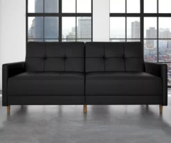 Ameriwood Avianna Faux Leather Coil Futon 30 Ameriwood Avianna Faux Leather Coil Futon -Home Furniture 810405140 4