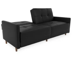 Ameriwood Avianna Faux Leather Coil Futon 33 Ameriwood Avianna Faux Leather Coil Futon -Home Furniture 810405140 6