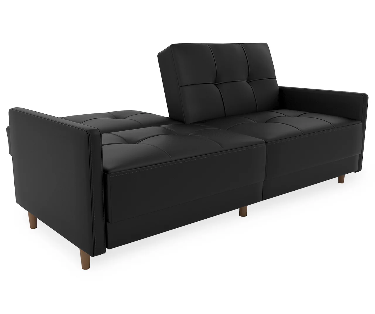 Ameriwood Avianna Faux Leather Coil Futon 14 Ameriwood Avianna Faux Leather Coil Futon - Image 12
