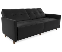 Ameriwood Avianna Faux Leather Coil Futon 35 Ameriwood Avianna Faux Leather Coil Futon -Home Furniture 810405140 7