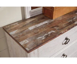 Willowton Whitewash Dresser -Home Furniture 810406133 12