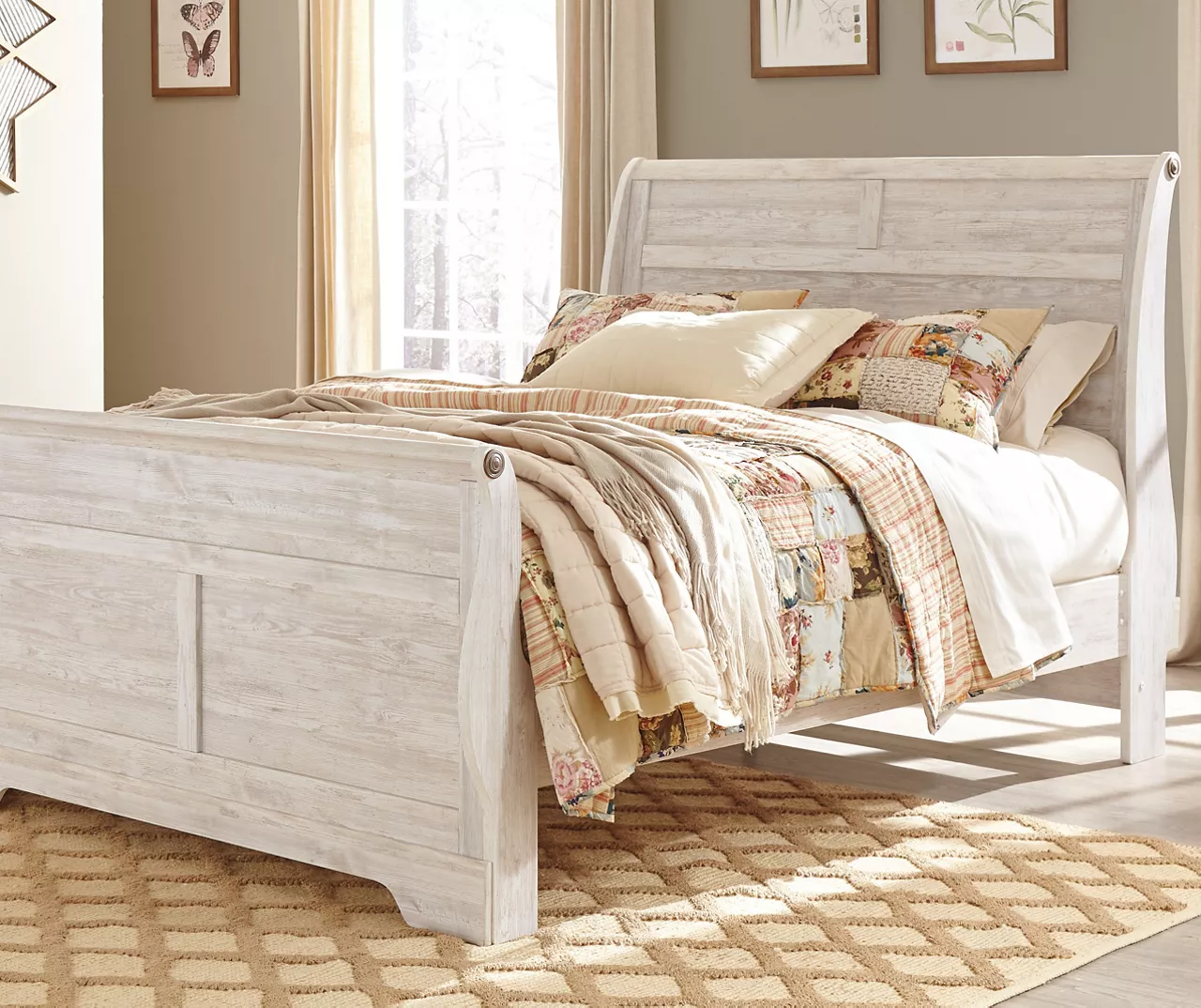 Signature Design By Ashley Willowton Queen Bed 3 Signature Design By Ashley Willowton Queen Bed