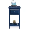 Indigo Blue Cottage Road 1-Drawer End Table -Home Furniture 810406209 3
