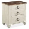 Willowton Whitewash Nightstand -Home Furniture 810422732 2
