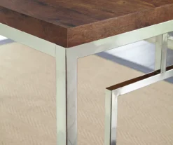 Alize Chrome Geometric Desk 19 Alize Chrome Geometric Desk -Home Furniture 810422875 1